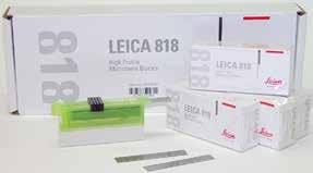 .. 14 0358 38383 Resim 46 Resim 47 Leica TC-65 tek kullanımlık kesiciler Sert numune malzemelerinin kesilmesi için Leica TC-65 tek kullanımlık mikrotom