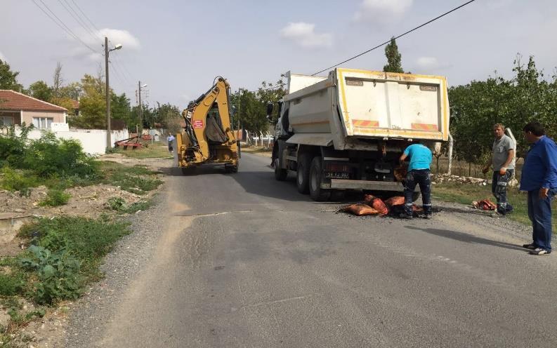 Fen İşleri Müdürlüğünün Çalışmaları: Misinli Mahallesi nde 4157 m2