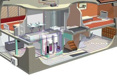 ALTHERMA TM İÇ ÜNİTE-DIŞ ÜNİTE Uygulama Isıtma ve soğutma dış ünite ve iç ünite Isı pompası tipi R-410A soğutucu akışkan borusu Su boruları Uygulamacıya avantajları Dış ünite (kompresör) + İç ünite