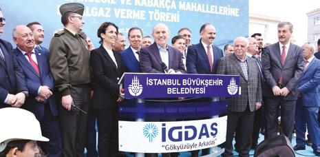 HABERLER Doğalgaz Konforu Çatalca da Baymak Yeni Projelere İmza Atmaya Devam Ediyor Çatalca nın doğalgaz dağıtımını, geçen yılın Ağustos ayında devralan İGDAŞ, kısa sürede tamamladığı 86 kilometrelik