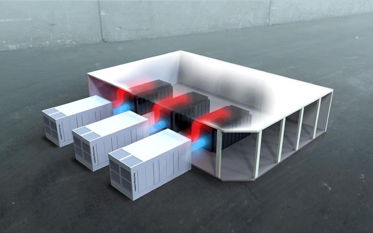 Canovate Adyabatik Soğutma Sistemleri Kompakt Tasarımlı Canovate Havadan/Havaya Adyabatik