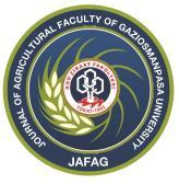 Gaziosmanpaşa Üniversitesi Ziraat Fakültesi Dergisi Journal of Agricultural Faculty of Gaziosmanpasa University http://ziraatdergi.gop.edu.