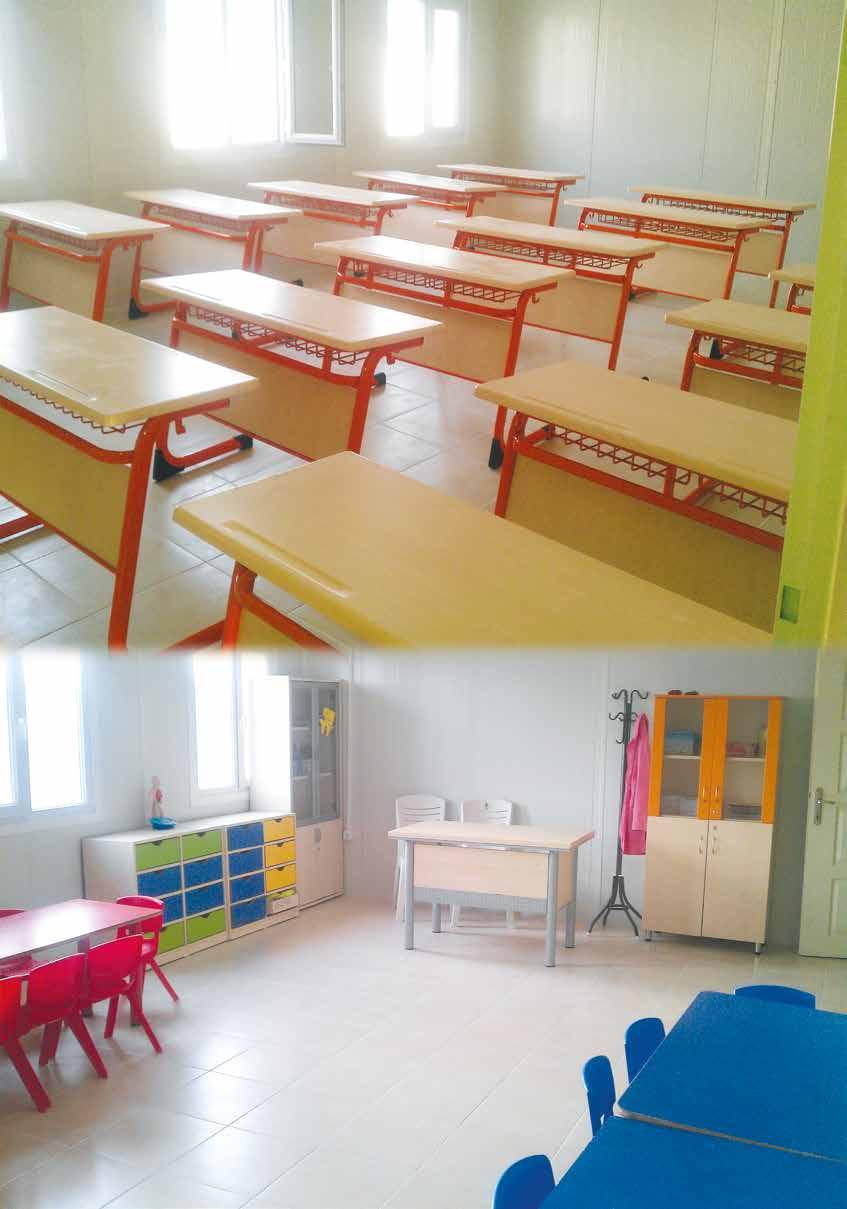 Prefabrik Okul ve Yapılar (Prefabricated School and