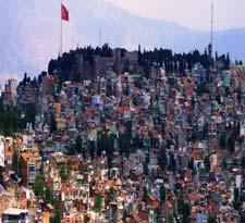 bölgesinde hava kirliliği kış aylarında yoğun yaşanmaktadır. Plansız kentleşmenin ilk başladığı yerlerden birisi olan bölgede ısınma amacıyla kullanılan en yaygın yakıt kömürdür.