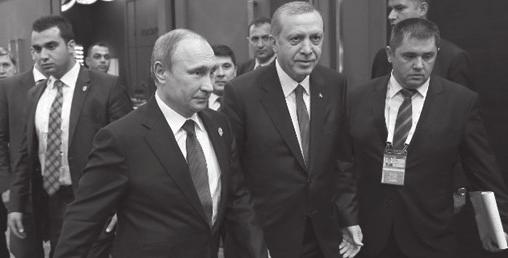 GÜNDEM 26 Erdoğan Kremlin de Abdurrahman ER RAŞİD Erdoğan ın, hasmı Putin le el sıkışacağını, Türkiye nin Rusya ile uzlaşacağını, İsrail le normalleşme talebini onay için parlamentoya sunmasını kabul
