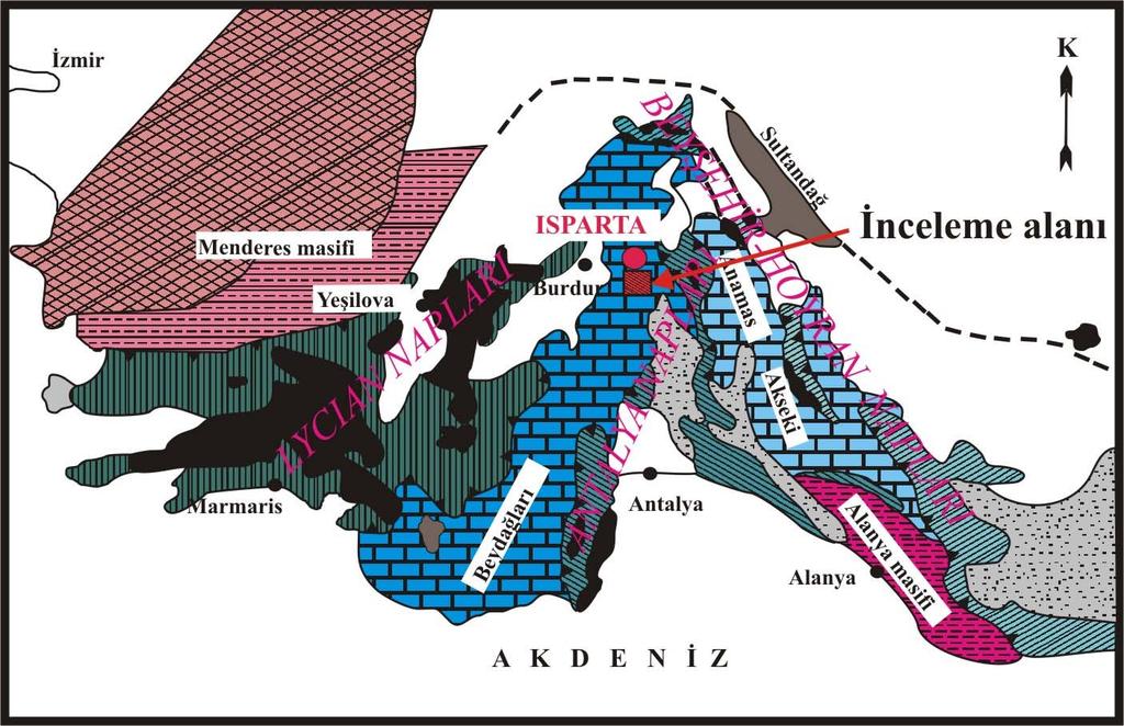 Bu sıkışma rejimi ile ilişkili gelişen volkaniklerin genellikle kalk-alkalen, gerilme rejimi ile ilişkili gelişen volkaniklerinde daha çok alkalen ancak bazen gerilme rejimi içerisinde de