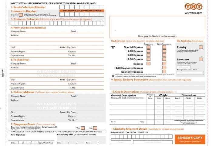 Konşimento hazırlamak için en kolay yol, online araçlarımızdan birini kullanmaktır. Gönderinizin tüm detaylarını girdiğinizde yazıcı çıkıtısını alabileceğiniz bir konşimento oluşturursunuz.