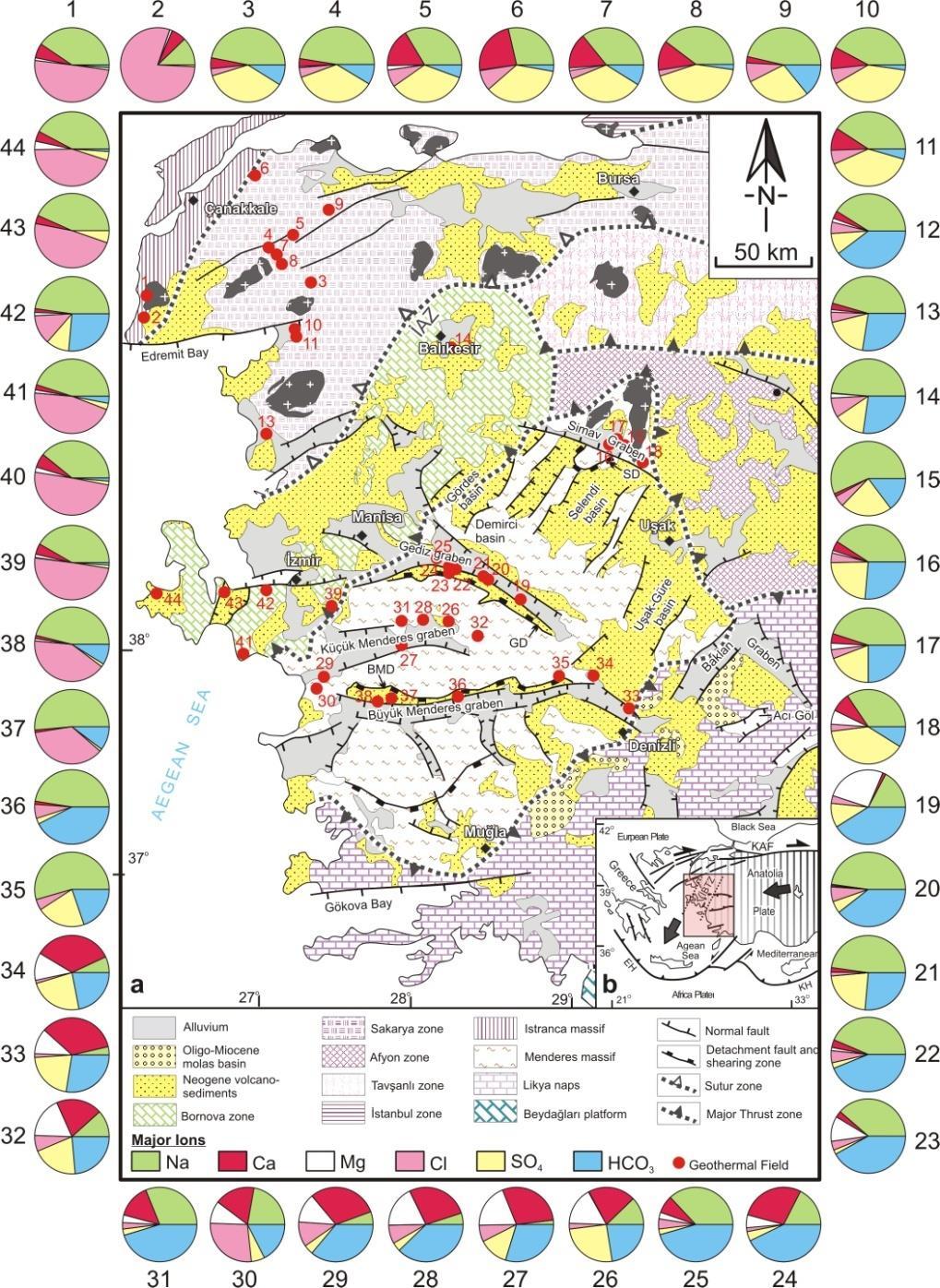 HYDROGEOCHEMIC AL PROPERTIES OF GEOTHERMAL SYSTEM IN