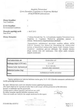 Bakterİlere karşı etkin koruma Seramikte Son Teknoloji,NANO Teknoloji Günümüzde kullanılan seramik malzemelerin en önemli özelliği çok sert olmalarıdır.