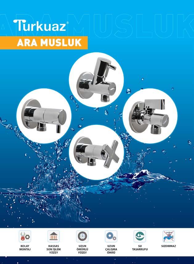 ARA MUSLUKLAR 3/8 Ara Musluk 9TA0020000 - Çalışma basıncı, max.