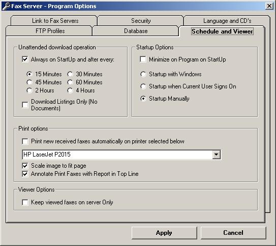 Language and CD s bölümünde database ile ilgili dili