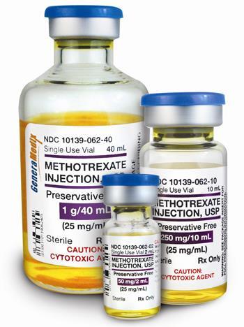 METHOTREXATE ALL, Meningeal Lösemi, Lenfoma, NHL ve bazı