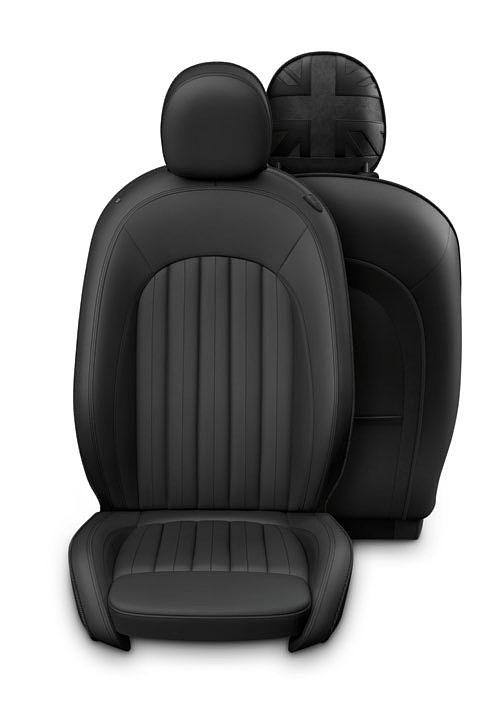 özel Lounge Carbon Black deriden üretilmiş MINI Yours
