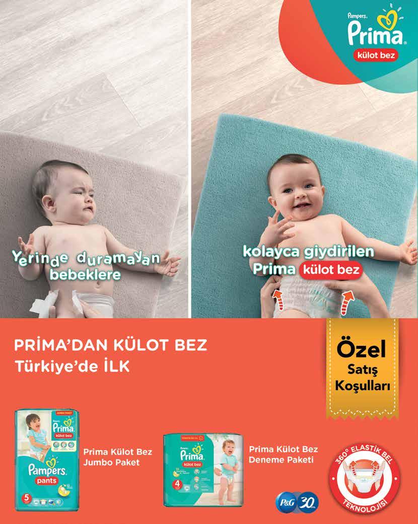 Anne & Bebek 10 2044294 PRIMA KULOT BEZ JUNIOR 22(12-18KG)NO:5 2044292 PRIMA KULOT BEZ LARGE 19 LU (16+KG) NO:6 2044293 PRIMA KULOT BEZ MAXI 24LU (9-14KG) NO:4 2048459 PRIMA