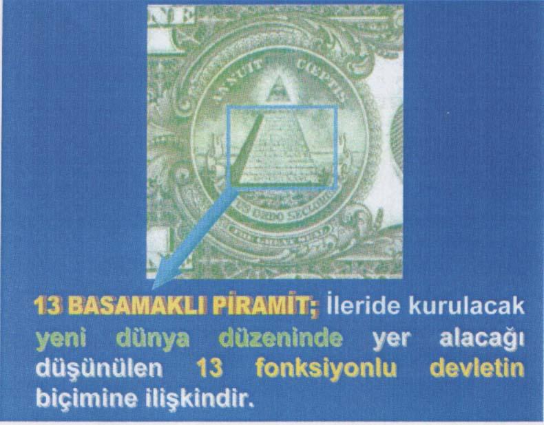 Resim = (12) Pramit, Ebced hesabıyla (2+200+1+40+400= 643) tür, toplarsak (6+4+3=13) eder, 13 katlı Pramit dahi sayısal açıdan da, (13) tür ve her iki yönden de oraya bağlıdır.