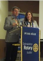 14 Mart 2017 Salı akşamı Dolmabahçe Rotary Kulübümüze gittik.