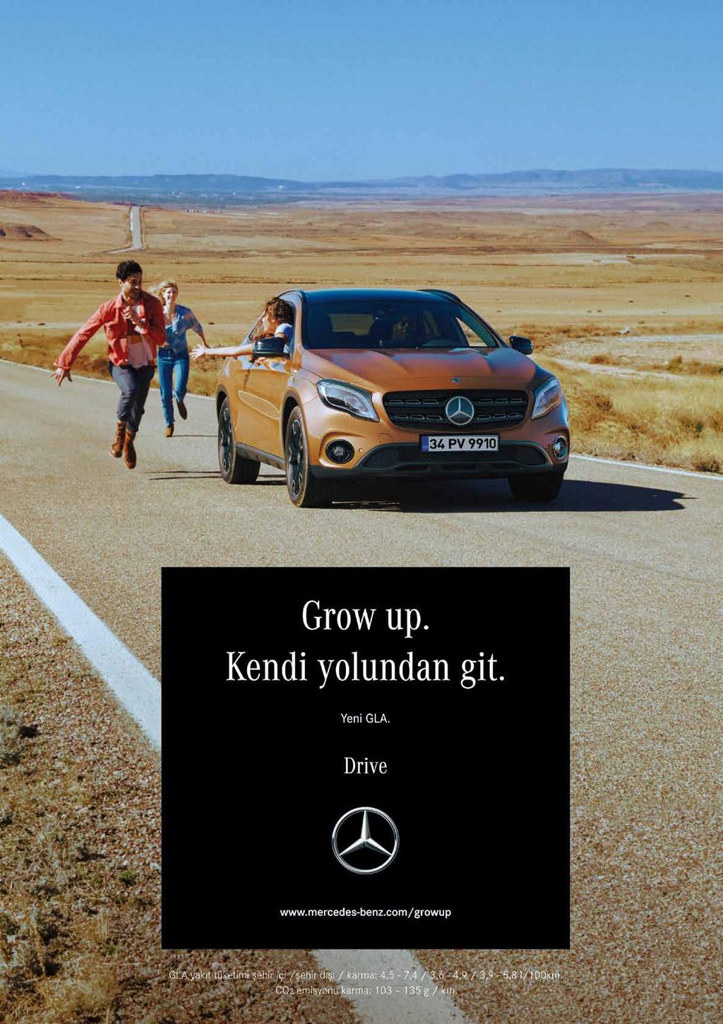 M Arazi şartlarında yüksek konfor ercedes-benz in ilk kompakt SUV modeli olan GLA, sınıfına tamamen yeni bir yaklaşım getirmekle kalmadı, kısa sürede kendi segmentinin en beğenilen modeli olarak öne