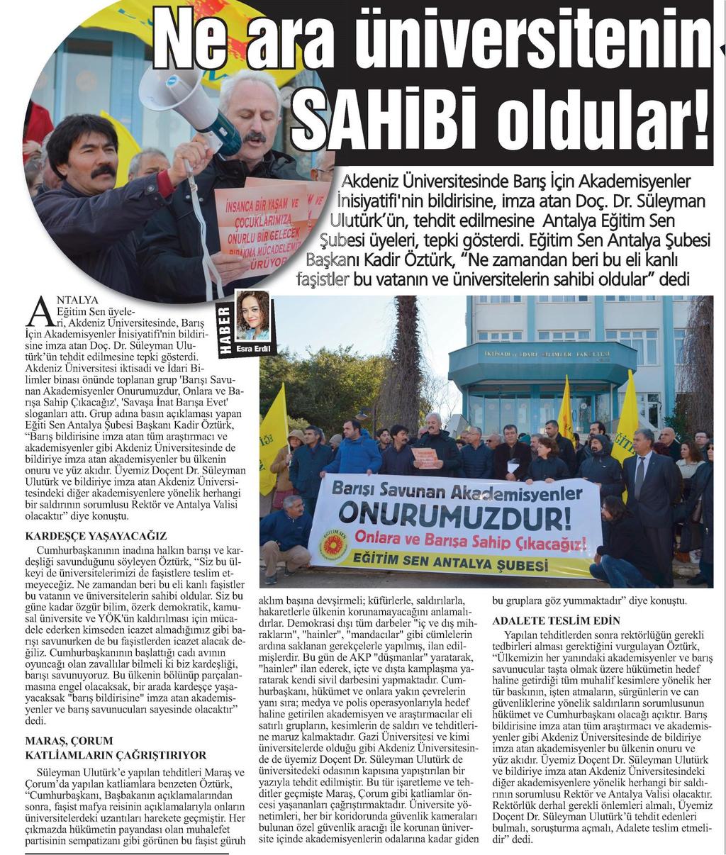 ANTALYA Tarih : 20.01.