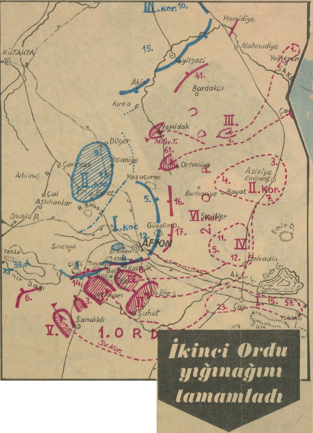 Atatürk 19 Mayıs 1919'da Sam- zmıt Bursa Ante smc Yuna Ankara Konya, ınlılara kalan yerler Ermenilere bırakılan yerler j j j j j KUrtlere bırakılan yerler İtalyan kontroluna bırakılan yerler Fransız