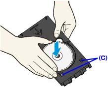 Kağıt Çıkış Tepsisini (A) açın ve ardından İç Kapağı (B) açın. 2. DVD/CD'yi yerleştirin. Önemli CD-R Tepsisine DVD/CD yerleştirmeden önce CD-R Tepsisinde kir olmadığından emin olun.