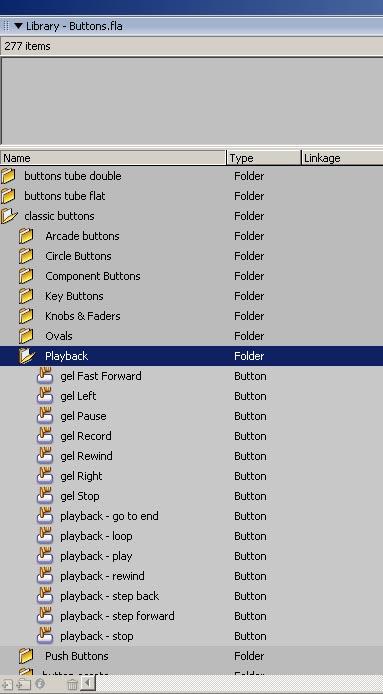 o Daha önceki uygulamada butonları kendimiz oluşturmuştuk. Bu sefer Flash programının kendi kütüphanesini kullanarak buton ekleyelim. Windows > Common Libraries >Buttons seçeneğini tıklıyoruz.