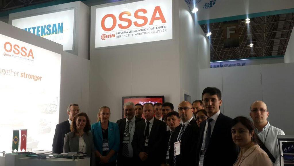 17 Standında Romanya Ekonomi, Ticaret ve Turizm Bakanı Sayın Sorin ENCUTESCU yu ağırlayan OSSA, OSSA nın kabiliyet matrisinde firmaların yeteneklerini detaylı ve net anlatımından dolayı Bakan