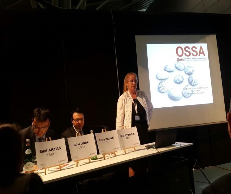 düzenlenen etkinlikte, OSSA, Yönetim Kurulu Başkanı ve Koordinatörü ile birlikte yerini aldı. 5.3.11.