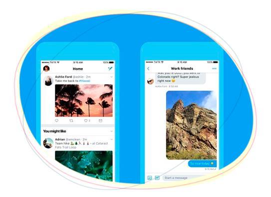 Twitter Yeni Görünümüne Geçti Şirketin resmi blogundan yaptığı yazılı açıklamaya göre yeni tasarımda göze çarpan ilk değişiklik uygulama ara yüzünde yer alan yan navigasyon barı oldu.