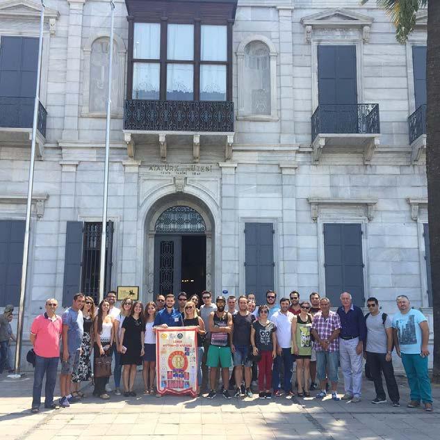 İzmir Rotaract Kulübü 20 Ağustos 2016 tarihinde Atatürk Müzesine bir kültür gezisi düzenlenmiştir.