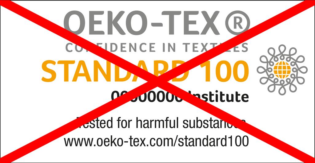 List of suppliers without OEKO TEX certificate OEKO TEX Sertifikası olmayan