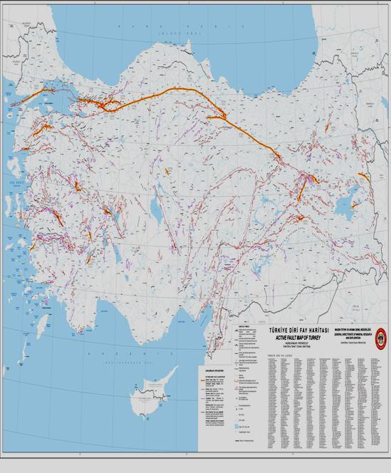 Yenilenmiş 1/1,250,000 ölçekli