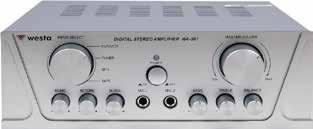 Kompakt Ampifiler A-501D STEREO MIXER AMPLIFIER Giriş Voltajı Max.