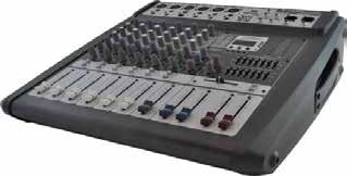 Power Mixer M-68 U POER MIXER Kanal Effect x50 6 Kanal Mono 56 DSP M-68 U ANAHTAR ÖZELLİKLER