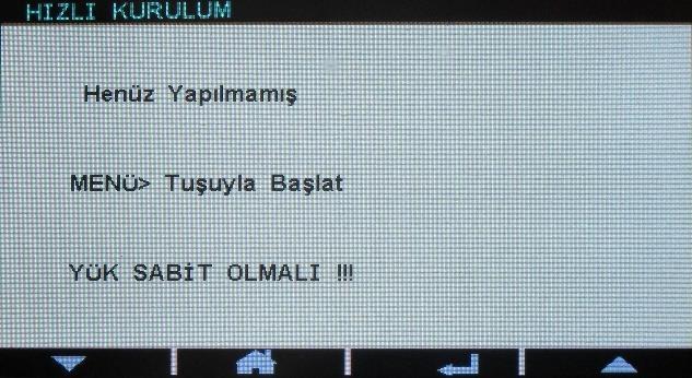 HIZLI KURULUM Hızlı kurulum sırasında cihaz : Şebeke faz sırasını algılar, ters ise düzeltir. Ters bağlanmış akım trafolarını algılar ve otomatik olarak düzeltir.