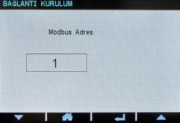 Seviye-2 ile kurulum ayar parametrelerine ulaşılır. Seviye-3 üreticiye özgüdür ve kalibrasyon parametreleri içindir. Cihazda şifre-1 1234 olarak ayarlıdır. Şifre-2 ise 9876 olarak ayarlanmıştır.