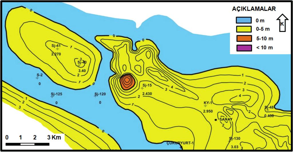 Danişmen Formasyonu Stratigrafisi ve Birim İçindeki Linyit Düzeylerinin Havzadaki Dağılımı, Trakya Havzası, Türkiye Şekil 25.