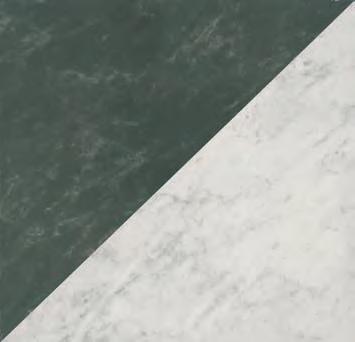 Marble Tile Weiß Dekor / Décor Tuile Marbre Blanc 60x60cm R / 24"x24" R LGS-D7754 R