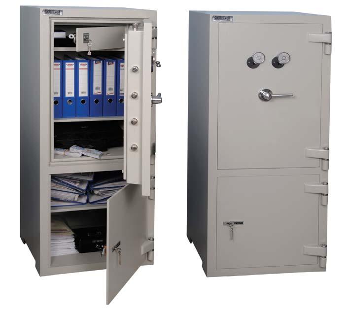 1000 Serisi Ultra Altı Dolaplı Çelik Kasalar 1000 Series Ultra Cupboard Safes EN - 1143-1 Grade IV 1085U 1105U 1125U 1140U 850 1050 1250 1400 670 520 520 520 570 265 295 405 365 İç Ölçüler / Interior