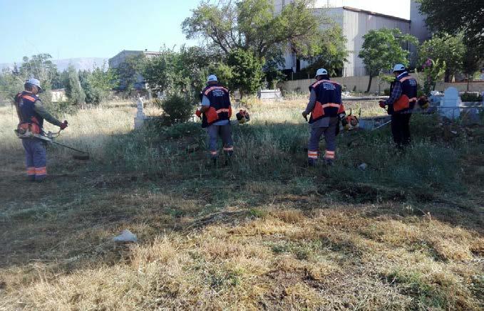 İlçemizde gasil (yıkama), nakil ve taziye çadırı