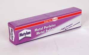 METAL PARLATICI TANIMI Macun kıvamlı, konsantre metal parlatıcı. UYGULAMA ALANLARI Metal yüzeylerde zaman içerisinde oksitlenme sonucunda oluşan mat görünümü yok eder ve yüzeye parlaklık kazandırır.
