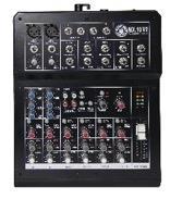 6 FX V2 6 Kanal Deck Mixer 2 Mikrofon- Line, 2 Stereo Input, RCA, 3 band EQ, Phantom, Kulaklık ÇıkıĢı, Kontrol Odası ÇıkıĢı (Mix Operatörü), Boyutlar ve Ağırlık : 34.4 x 12.6 x 31.8 cm, 1.