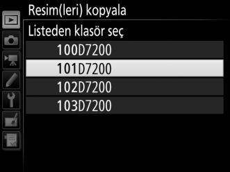 numarayı girin (0 31) ve J düğmesine basın.