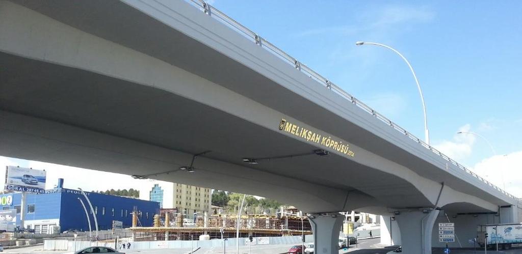 Ankara Melikşah Köprüsü yapım