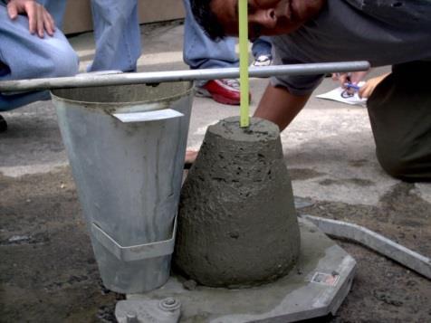 Beton Laboratuvarı deneyleri Taze betondan numune alımı Taze betonda çökme deneyi Beton karışım tasarımı Taze betonda hava miktarı tayini Taze betonda birim ağırlık tayini Kimyasal katkı kontrolü