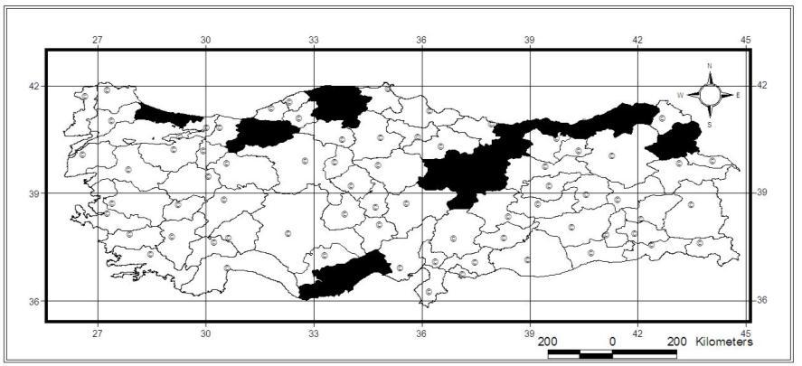 89 Korotip: Sibero-European. Yorumlar: Bu tür Türkiye de özellikle kuzey kısımlarda oldukça geniş bir yayılışa sahiptir. Bu çalışmada incelenen örnek nominatif alt türe aittir.