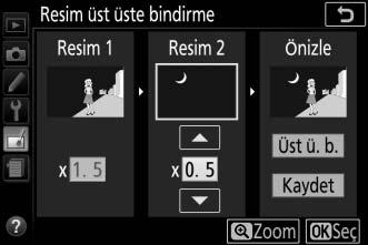 Adımda açıklandığı gibi ikinci fotoğrafı seçin. 4 Artışı ayarlayın.