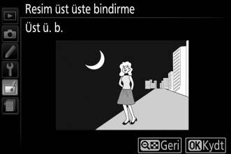 Varsayılan değer 1,0 dir; artışı yarıya indirmek için 0,5 i veya ikiye katlamak için 2,0 yi seçin. Artışın etkileri Önizle sütununda görülebilir. 5 Üst üste bindirmeyi önizleyin.