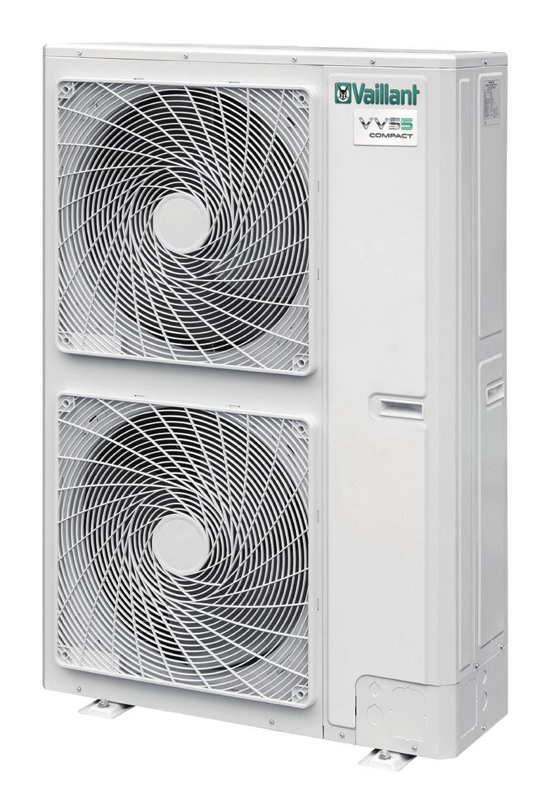 Compact VRF,4 ve 8 (8 0 HP) seçeneği Önden atış ve kompakt tasarımı sayesinde kolay montaj ve birçok yere uygulanabilme imkanı 300 m.