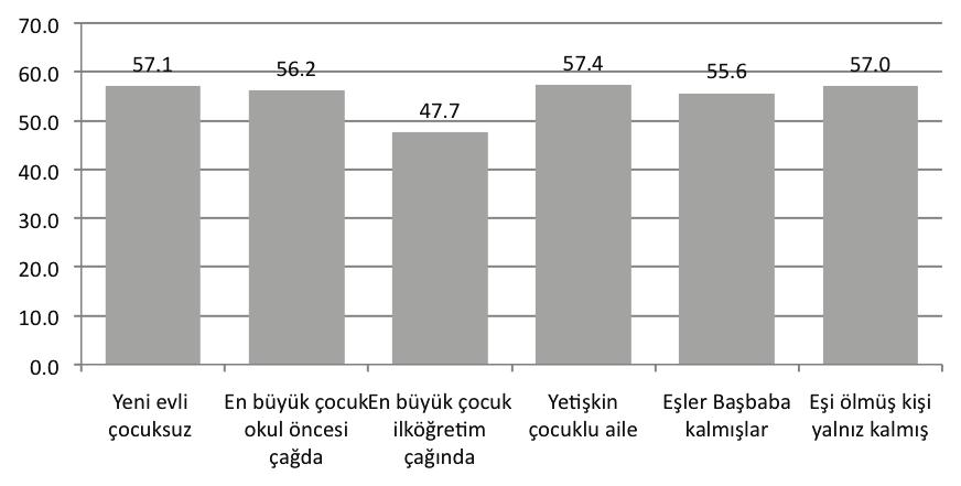 A LE YAfiAM DÖNGÜSÜ farkların önemli büyüklüklerde olmadığı görülmektedir.