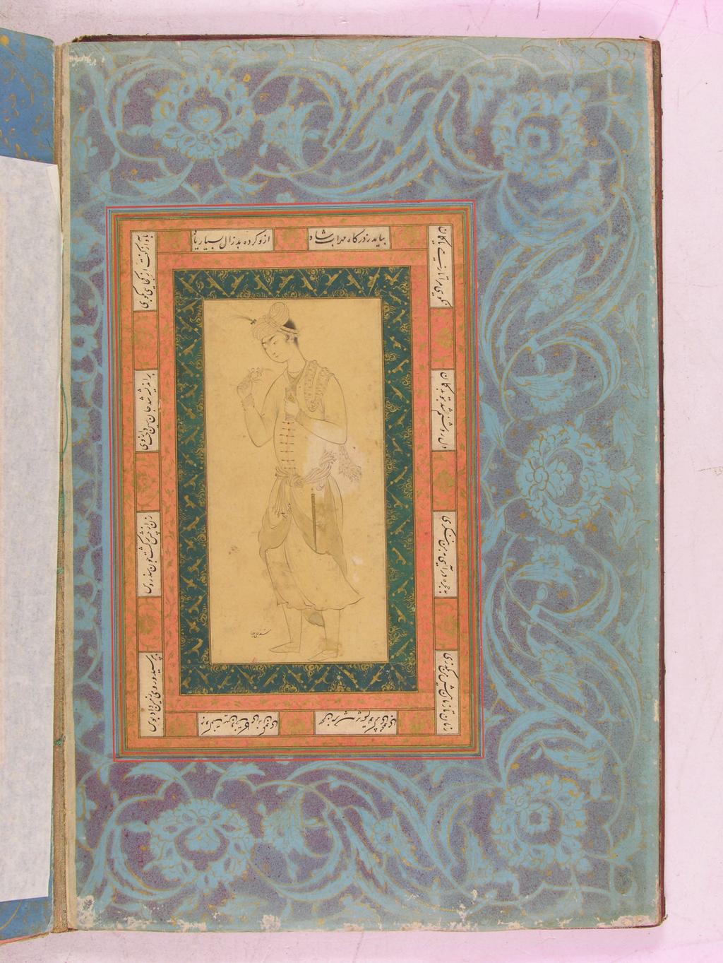 232 Zeren Tanındı F. 15. Ali Rıza imzalı erkek portresi. 14.8 x 7.2 cm. Albüm. 1580 civ.